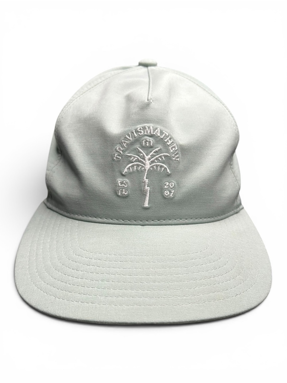 Travis Mathew Finally There Snapback Hat Jadeite Green One Size Golf